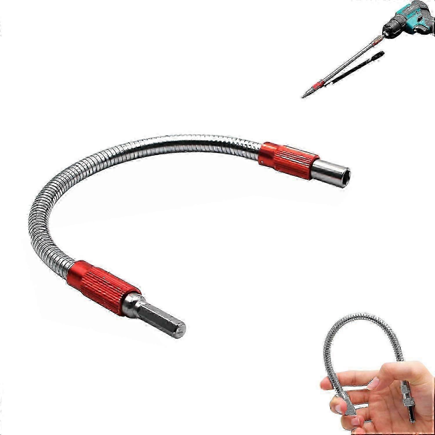 Hexagonal Shank Metal Flex Universal Extension Bit Holder
