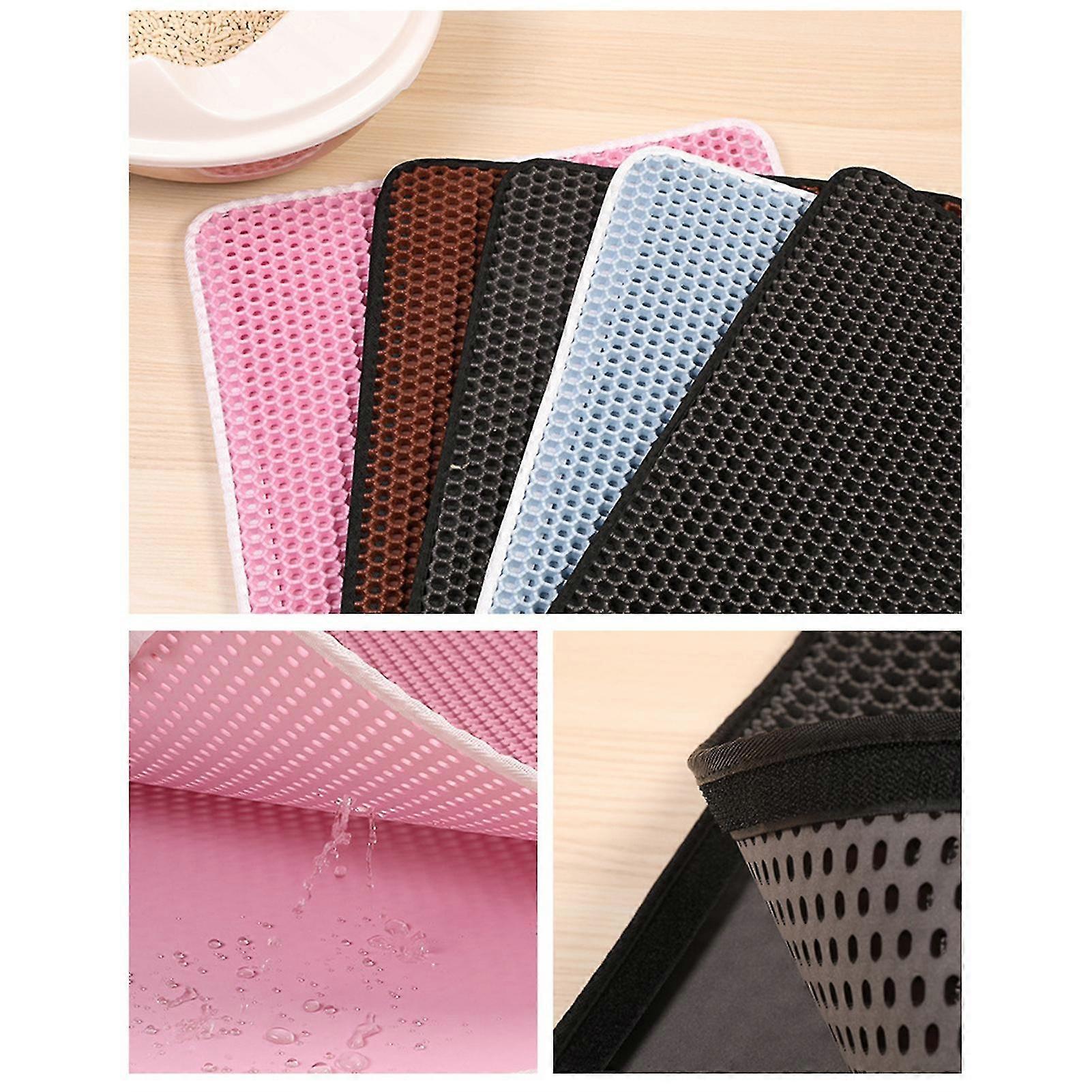Easy Clean Double Layer Cat Litter Mat