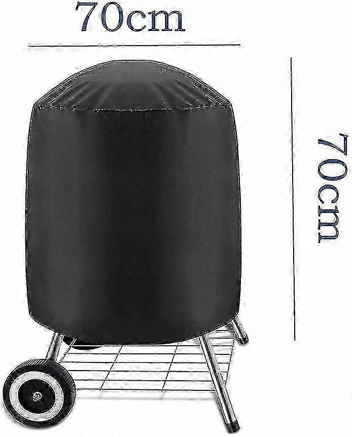 Round 210D Waterproof BBQ Cover