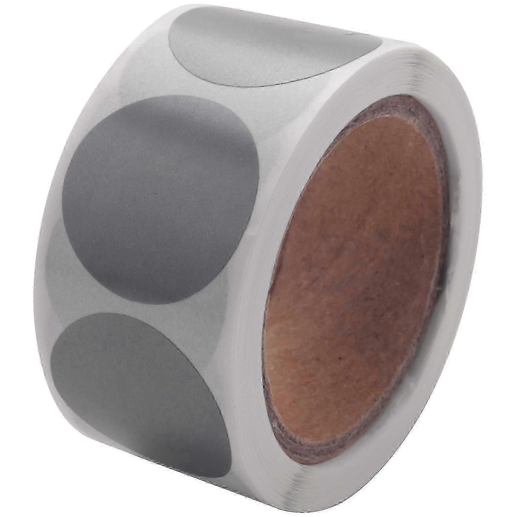 Étiquettes à gratter rondes argentées, 300 pièces, 2,5 cm (1 pouce), pour activités de fête
