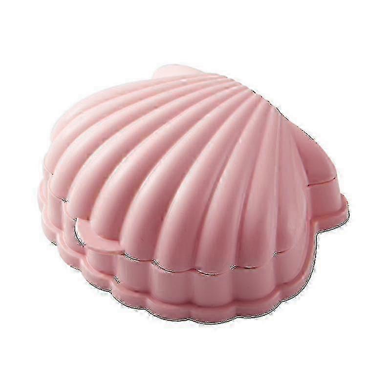Shell Soap Dish With Drain & Lid