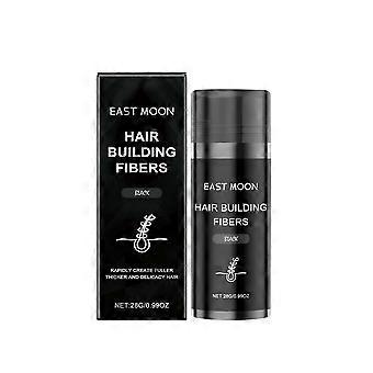East Moon Black Hair Fiber Powder, Refreshing Oil Control Leave-In Fluffy Hair Care Fiber Powder-82