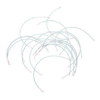 Steel Ring Bra Underwire Replacement for Women 50Pairs White Metal Accessories