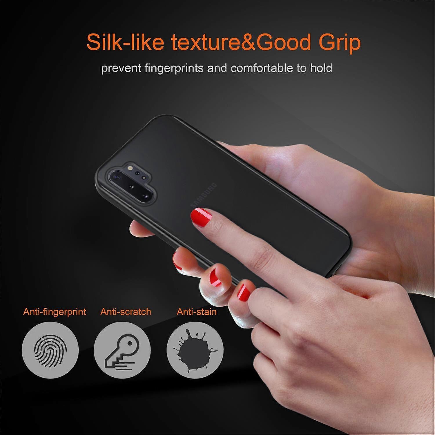 Case compatible with Samsung Galaxy Note 10 TPU protective case - matte design