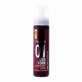 Krem do prostowania włosów Liss Foam Salerm (200 ml)
