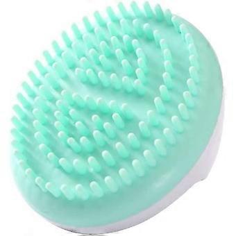 Anti-Cellulite Massage & Exfoliating Brush, Silicone Skin Tool for Women & Girls, 2-Piece Set (Pink & Green)