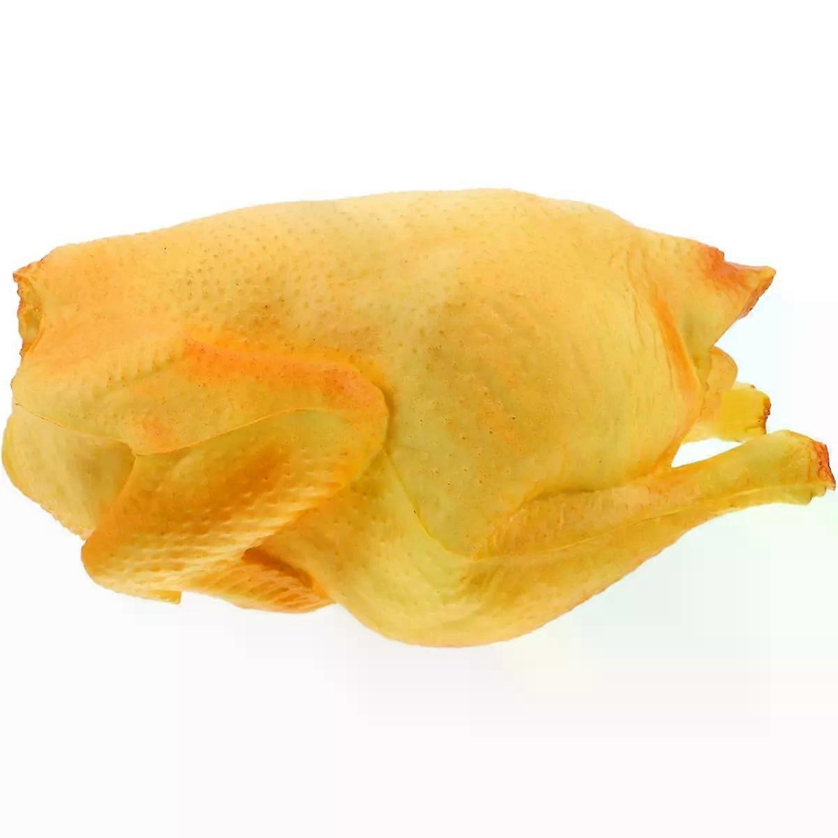 Lifelike Cooked Chicken Model PU Display Prop for Windows