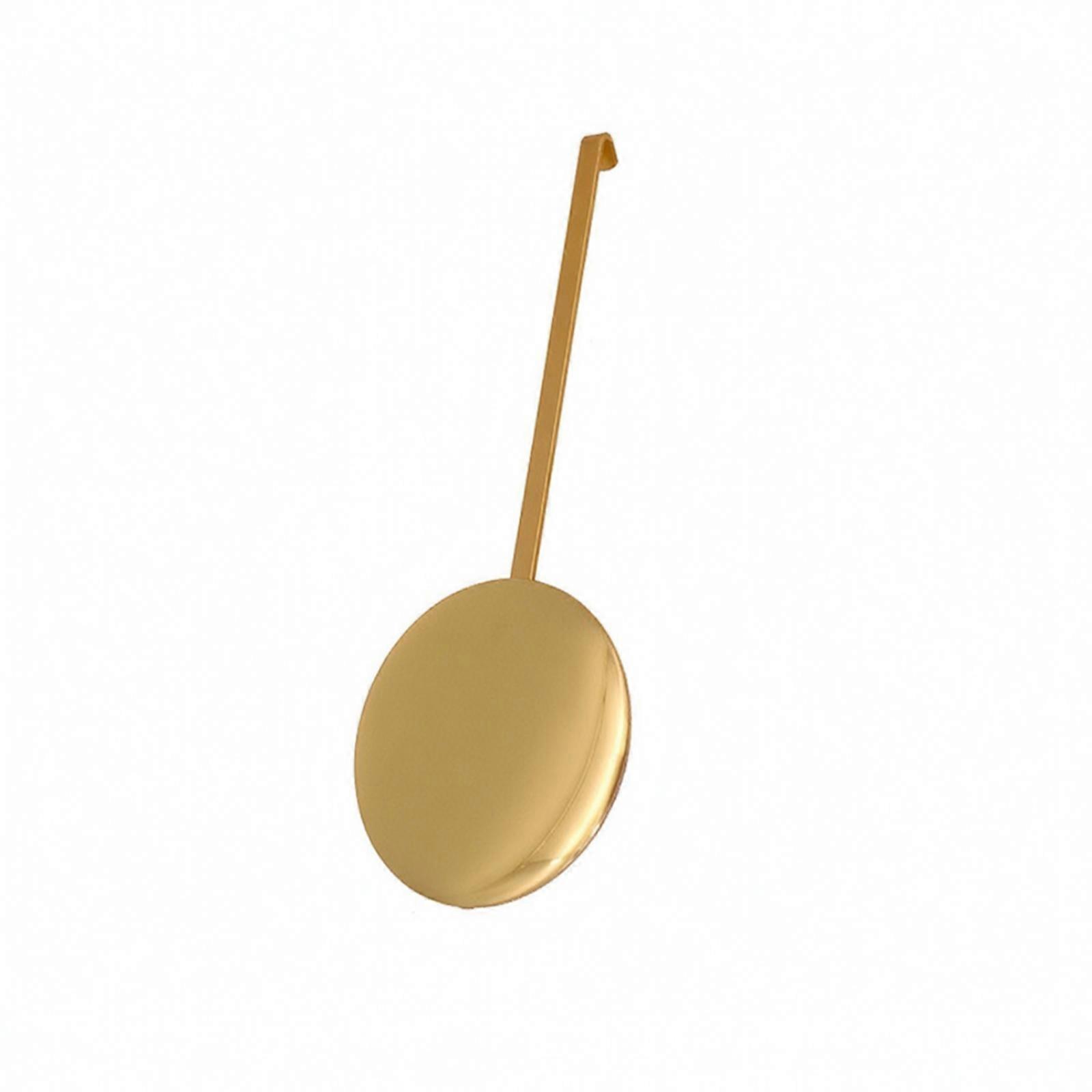 Clock Part Golden Pendulum with Mounting Hook Sturdy