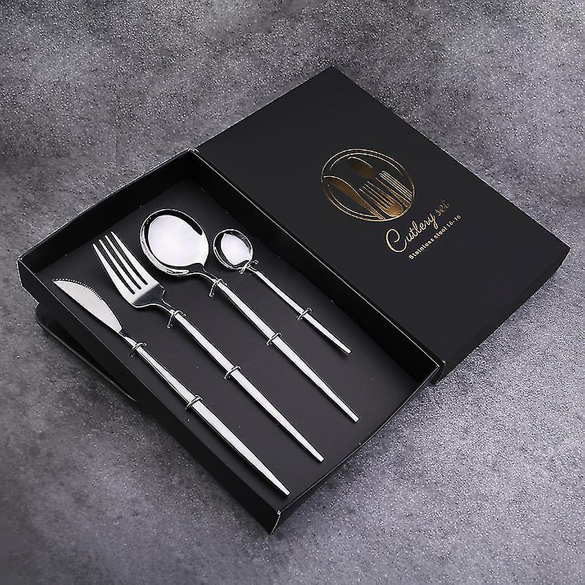 Kitchen Tableware Chopsticks Western Steak Cutlery Set (a)
