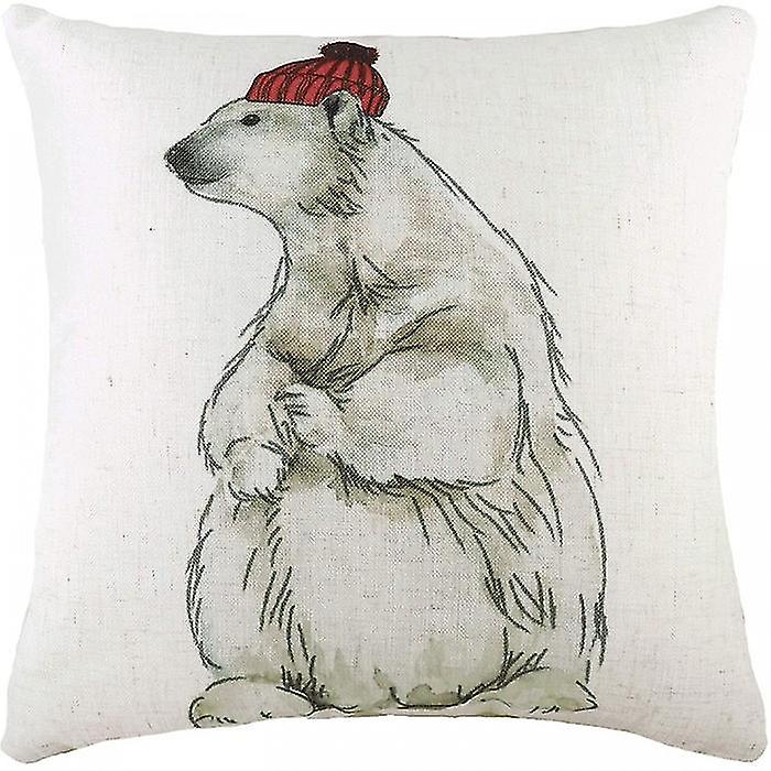 Evans Lichfield Polar Bear Cushion Cover