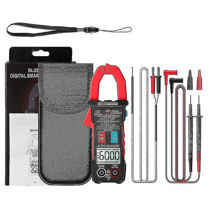 St207 Digital Bluetooth-compatible Professional Bluetooth-compatible Clamp Meter 6000 Count Dc/ac True Rms Multimeter Hz Capacitance Voltage Tester
