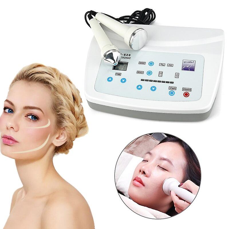 Home Use 2 In 1 Ultrasonic Facial Machine Spot Removal Anti Aging Facial Massager Machine Lifting Skin Care Spa Instrument