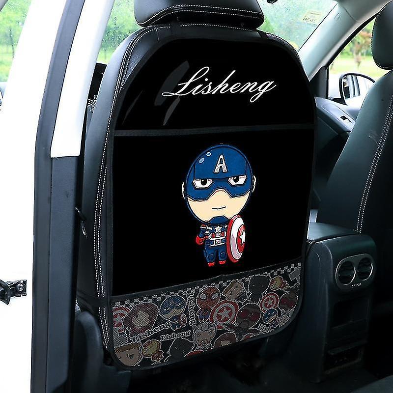 E Waterproof Anti kick Car Seat Back Protector Cover