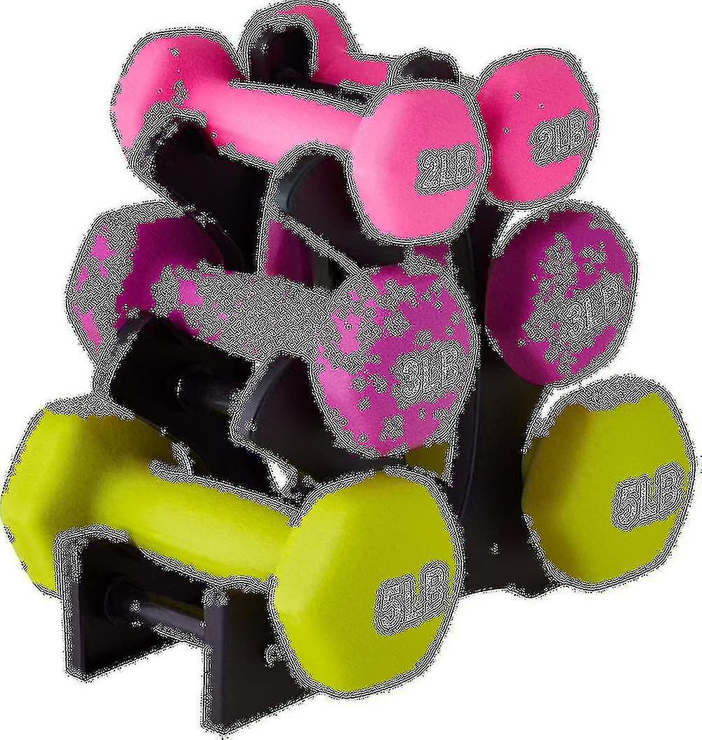 Compact Dumbbell Holder Home Gym Exercise Weight Rack For Dumbbells(,)