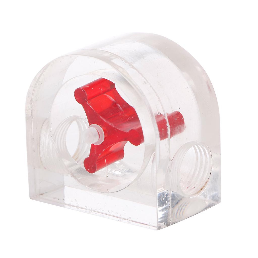 Computer PC Water Cooling System Water Flow Meter Speedometer Waterproof Sealing