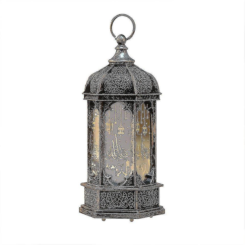 Islamic Lantern Muslim Ramadan Eid Led Light Arabian Study Lighting Lamp Battery Operated High Quali