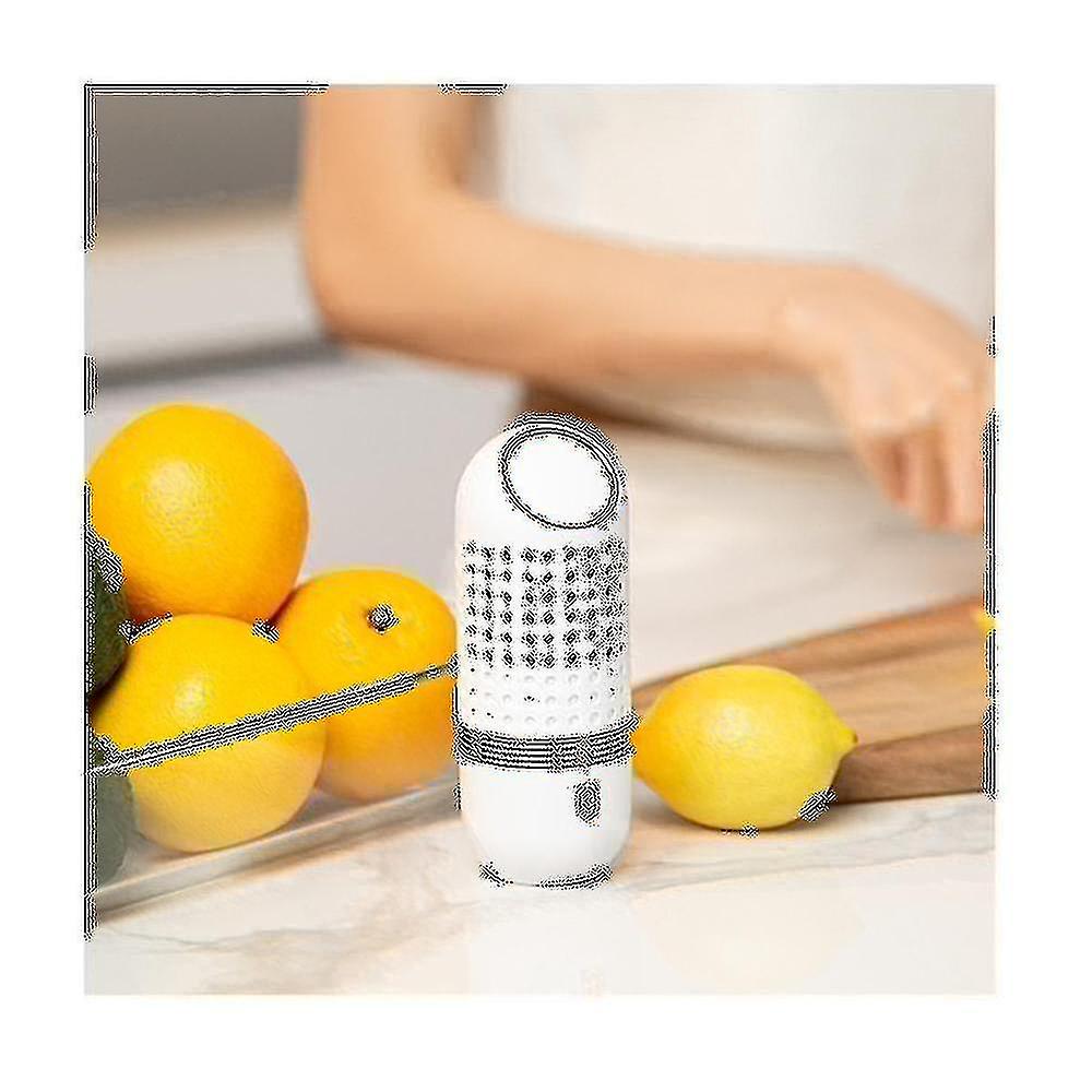 Protable Vegetable Washing Machine Capsule Shape Food Purifier Home Use Disinfection Vegetables,a