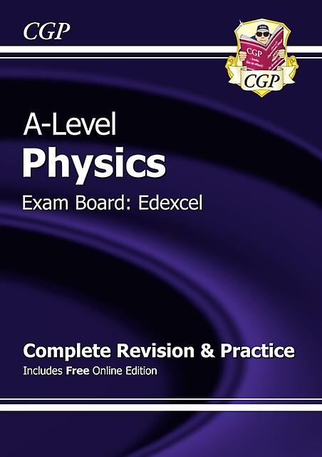 Alevel Physics Edexcel Year 1  2 Complete Revision  Practice With Online Edition by CGP Books Paperback Book
