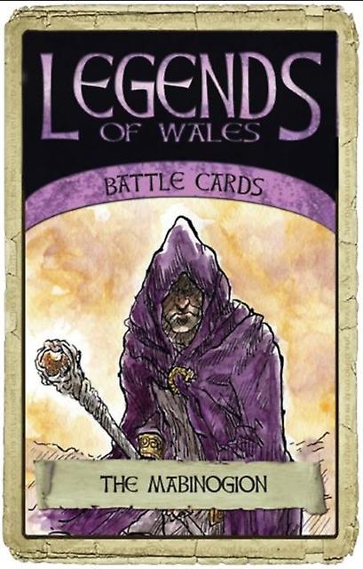Legends Of Wales Battle Cards The Mabinogion by Huw Aaron Paperback Book