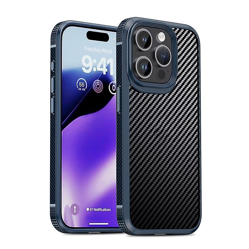 iPAKY MG Series Carbon Fiber Case For iPhone 15 Pro