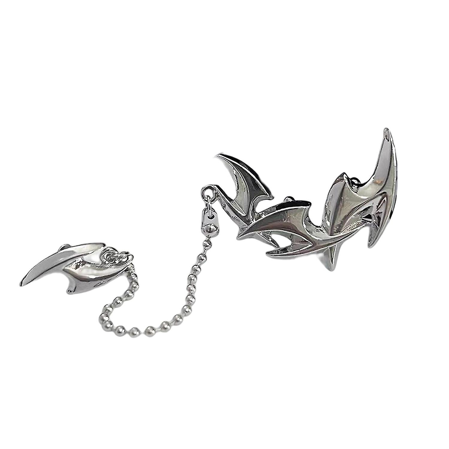 Women Men Lightweight Ear Clip Irregular Gift Alloy Dart Shape Adjustable Size