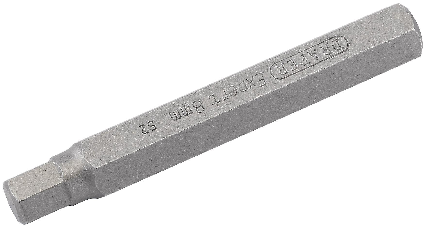 Draper 33336 Expert 8mm x 75mm Hexagonal 10mm Insert Bit For Mechanic's Bit Sets