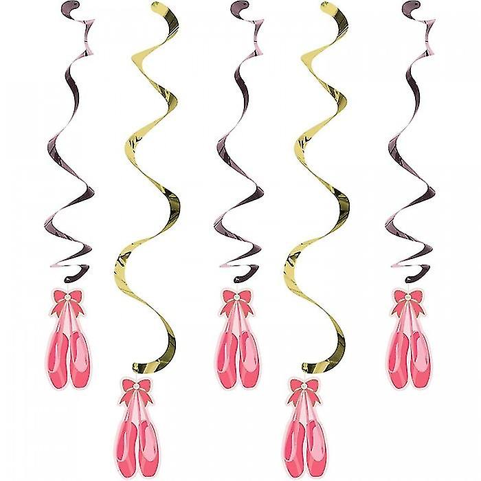 Creative Party Ballet Shoes Streamers (Pack of 5)