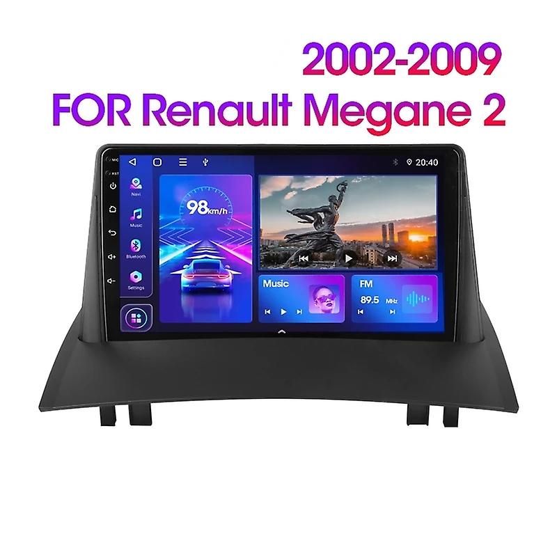 Android 2 Din Car Stereo audio Radio For Renault Megane 2 2002 - 2009 Multimedia Video Player