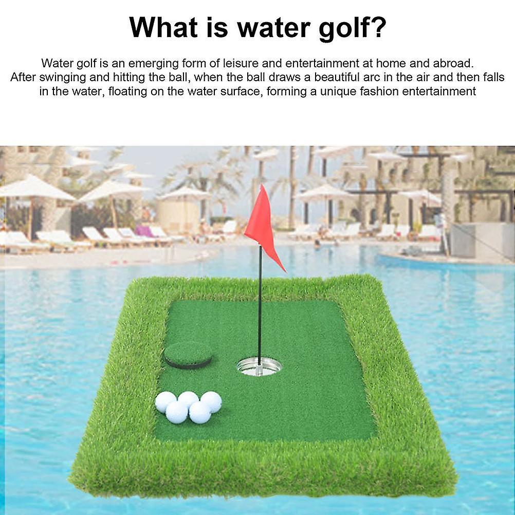 Floating Green for Pool Outdoor Backyard Game Summer Pool Yard Floating Green Game Floating Greenfor Pool