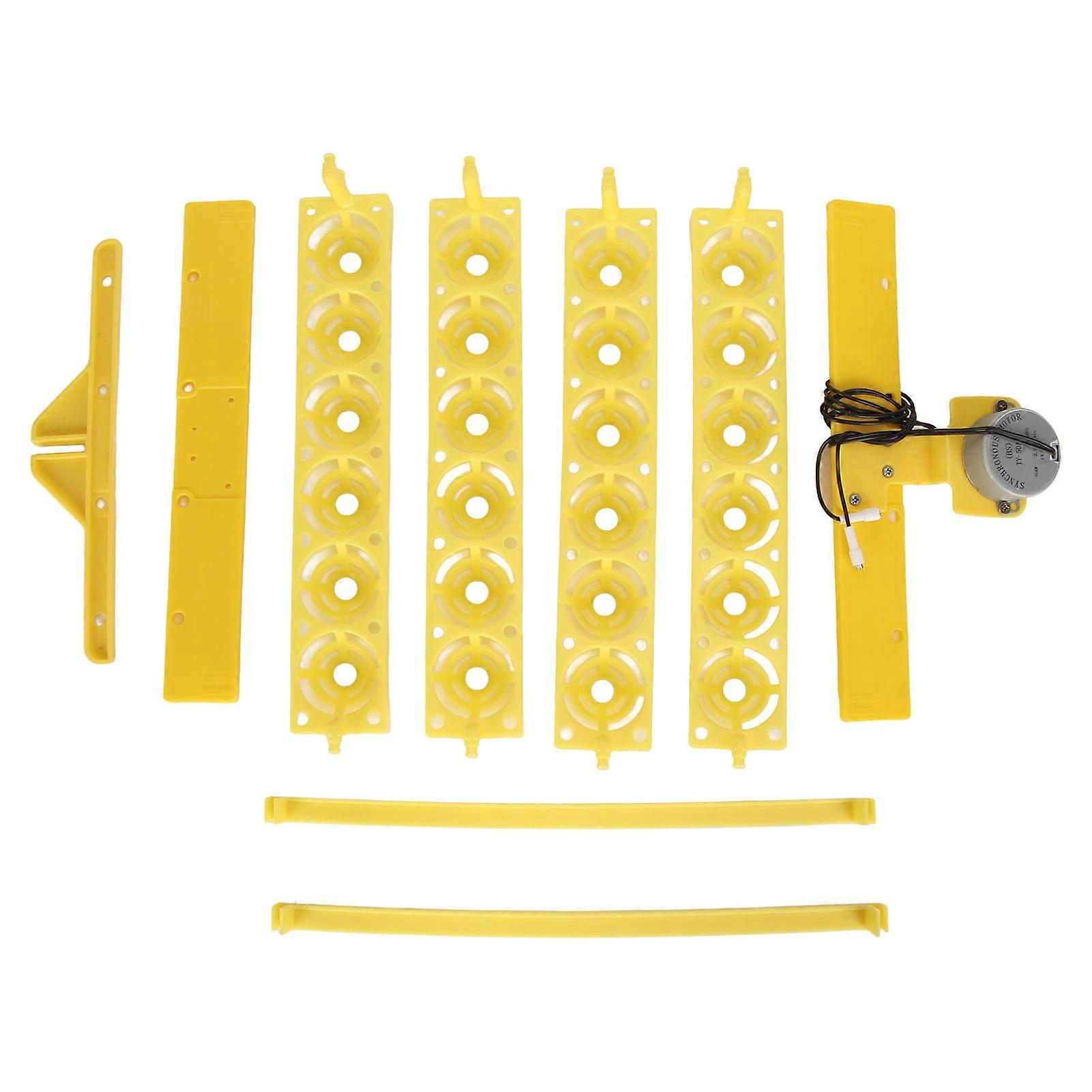 Egg Turning Tray Professional 24 Eggs Capacity Efficient Quiet Egg Incubation Tray for Duck Chicken Peacock Goose AC220V 