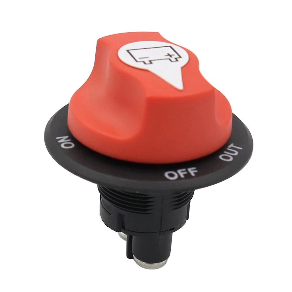 Auto Battery Selector Switch DC Battery Disconnect Switch 12V-48V 2 Position Battery Selector Switch Marine~38257