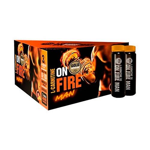 l_Carnitine Onfire Man 15 units of 10ml (3000mg) (Peach)