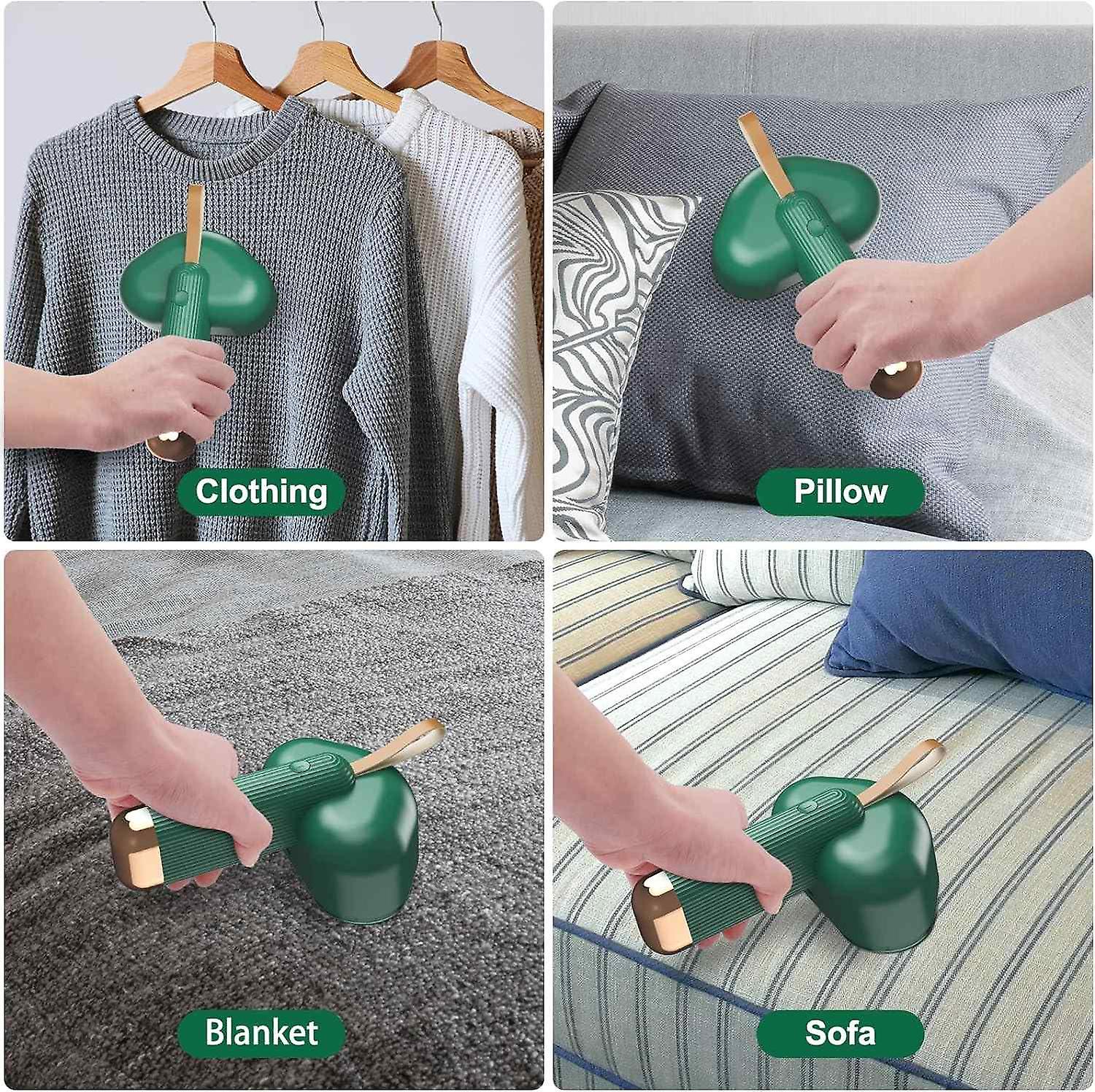 Lint remover and fabric shaver (green)