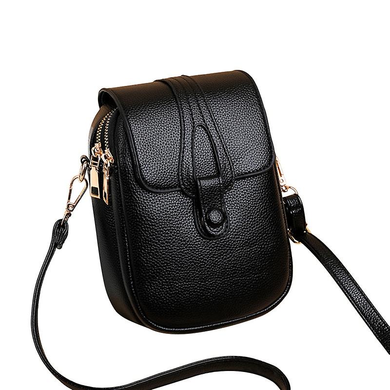 Handbag Women's Bag Double-layer Mobile Phone Bags Mini Vertical One-Shoulder Diagonal Female Large-capacity Fashion Pack For Ladies