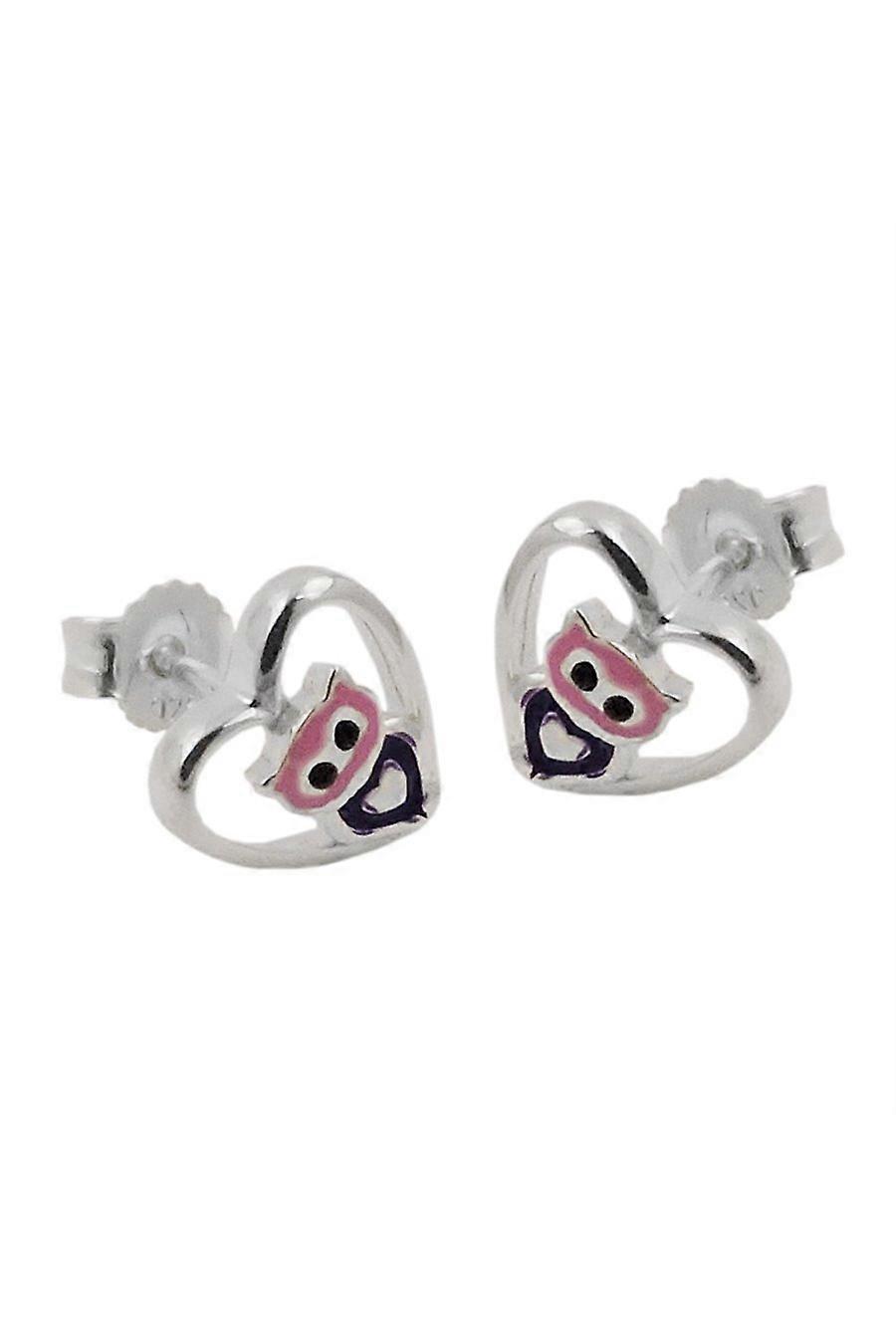 Earrings Studs Little Owl Silver 925 - Gl93469