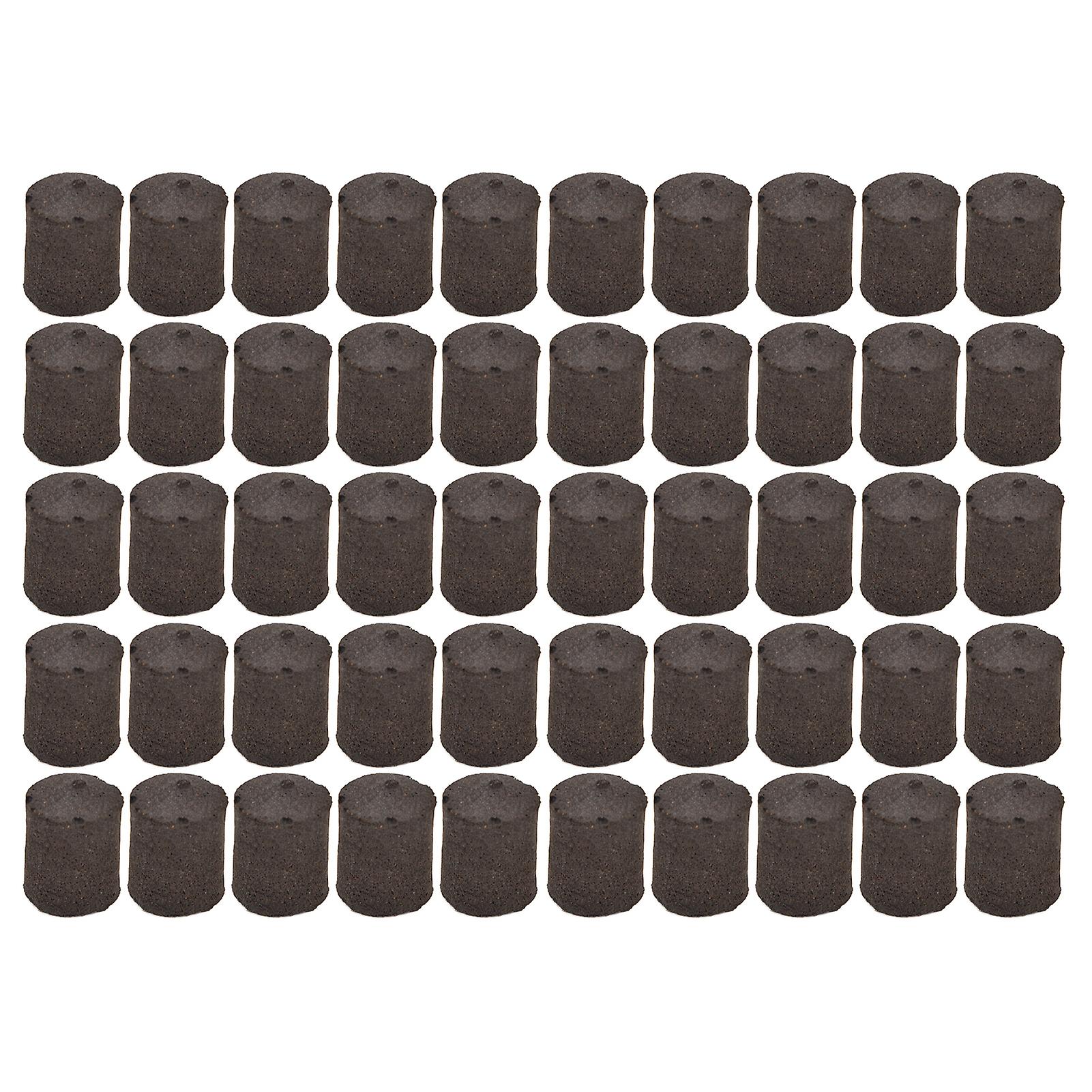 Pack of 50 growth plugs for seedlings and seedlings in potting soil