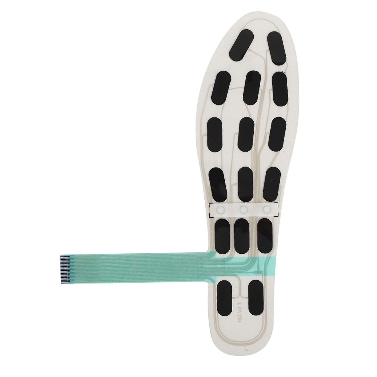 Qukaim Prure Sensor Film Foot Pressure Sensor, High Accuracy Flexible Sensor Mat, 16 Sensing Areas, IP67 Waterproof, Suitable for Various Applications