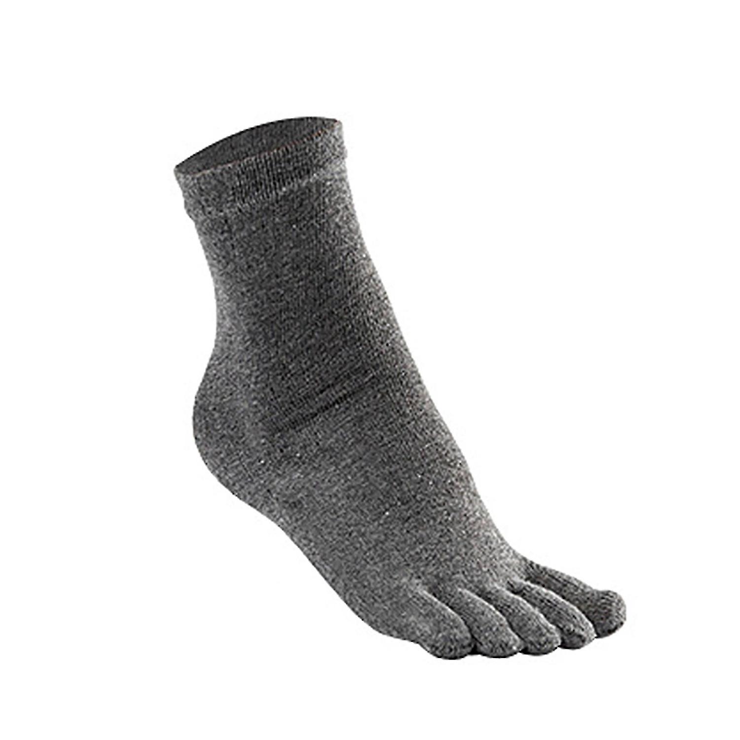 Orthopedic Compression Socks Men's Toe Socks Ultra Medium Cut Liner With Gel Tab