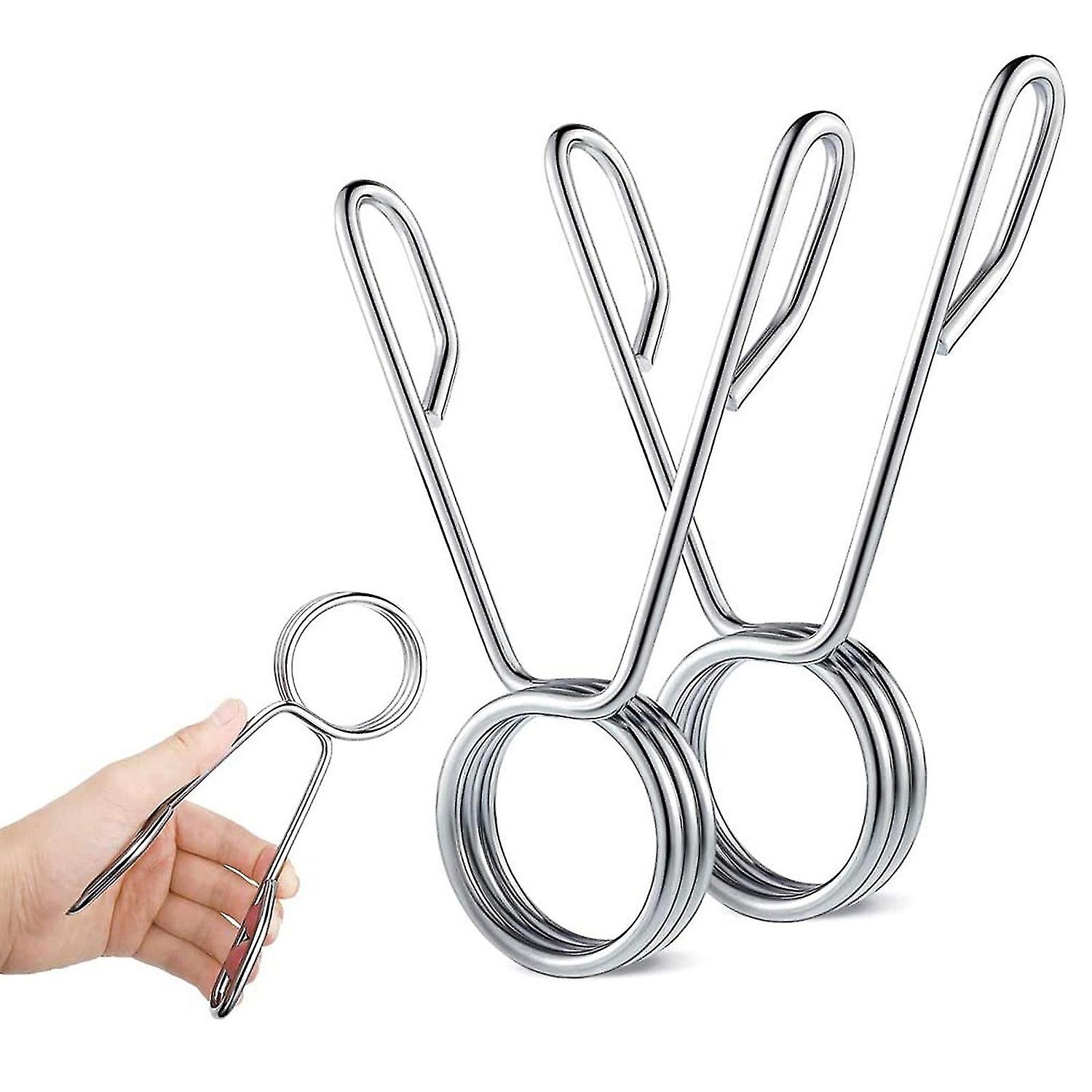 ウェイトリフティングエクササイズフィットネストレーニング用品用の2pcsダンベルスプリングクリップ