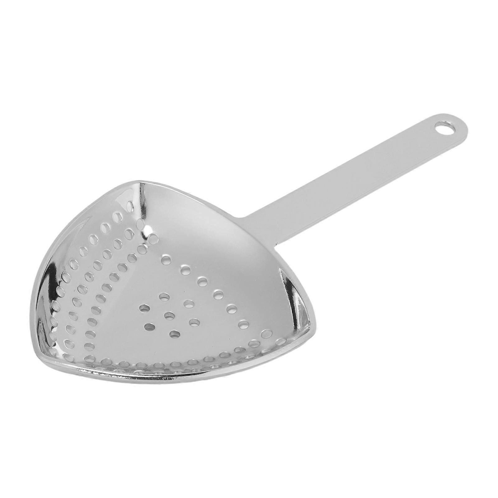 Triangular Stainless Steel Cocktail Strainer 98g Mirror Finish