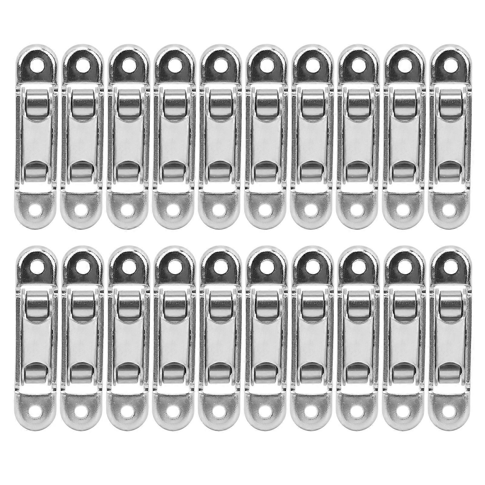 20Pcs Sliding Door Window Pulley Double Flat Rollers Plastic Steel PushPull Flexible Hardware