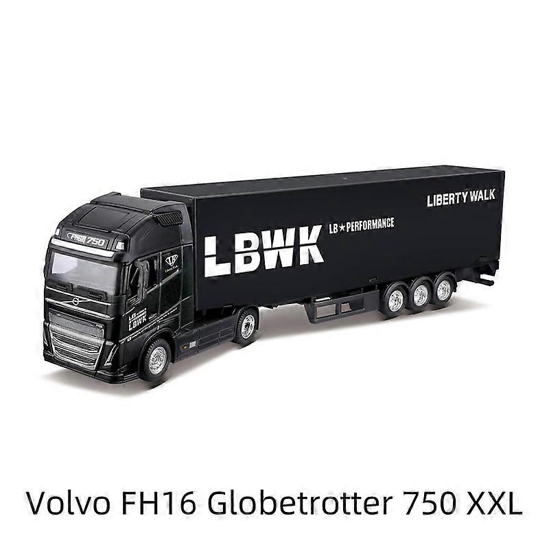 1:43 Volvo FH16 Globetrotter 750 XX M-B Actros Trailer Heavy