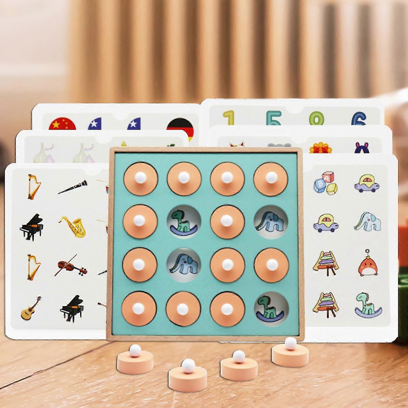 Memory Match Chess Learning Educational For Interaction Game Preschool