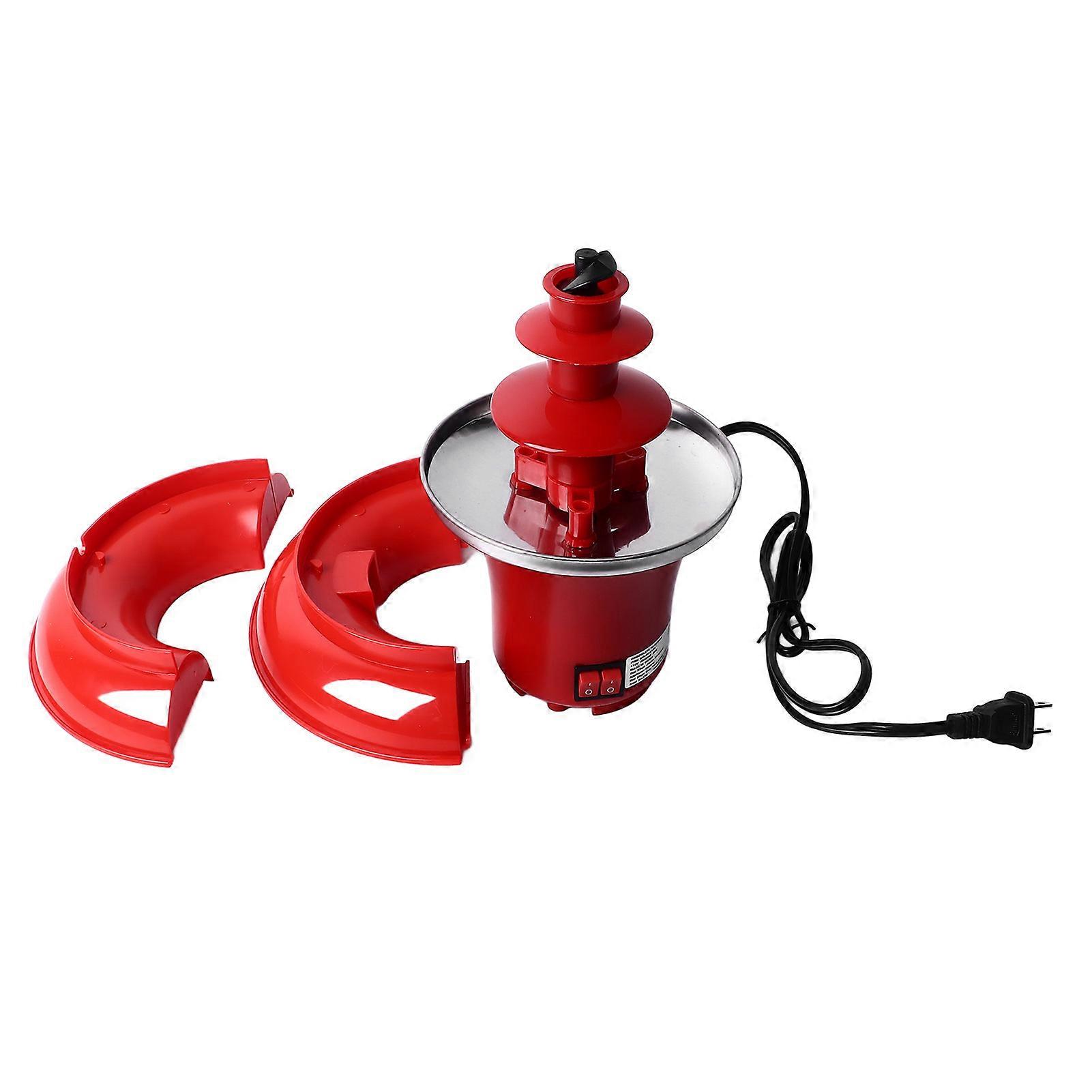 Three-layer chocolate sauce fountain, removable mini chocolate sauce fountain, for Christmas game nights