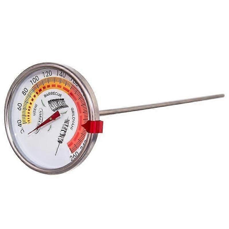 Smoker Oven Thermometer for Door Mounting, 40°C-260°C Temperature Range