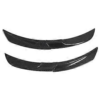 4pcs Rear Wheel Eyebrow Trim Real Carbon Fiber Car Wheel Eyebrow Sticker Replacement for Subaru BRZ ZN8 ZD8 E2U611