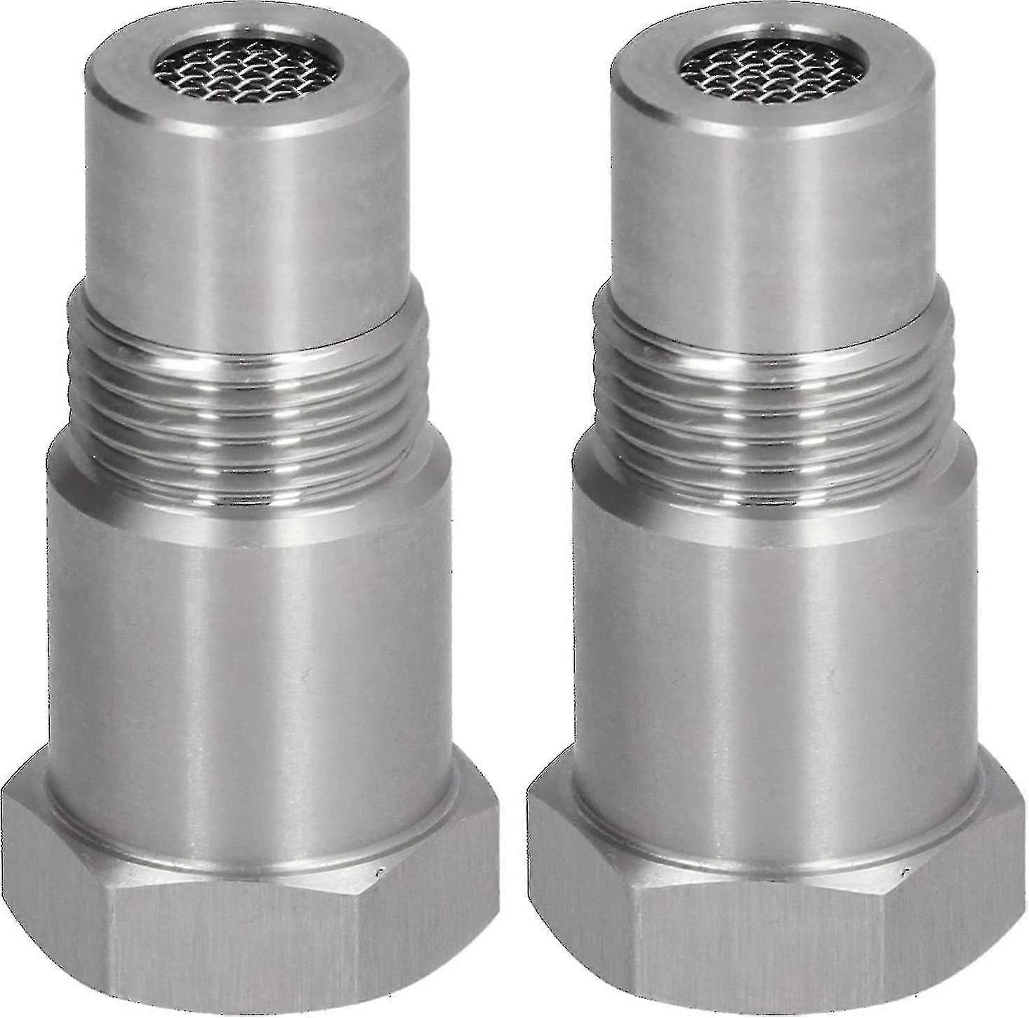 2pcs Oxygen Sensor Adapter Auxiliary Engine Welding Plug, M18x1.5