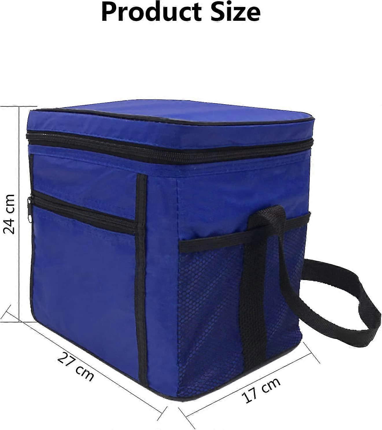 Sac Isotherme Pliable 25L - Léger, Isolation Aluminium, Idéal Courses Et Pique-nique
