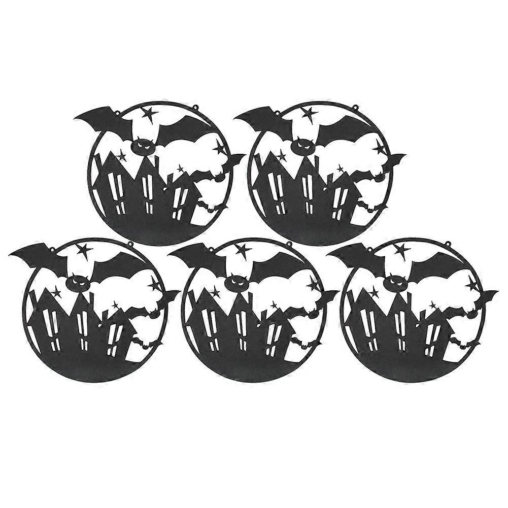 5 قطع هالوين شنقا ديكورات الحائط لافتات الحزب شنقا باب الديكورات الديكورات