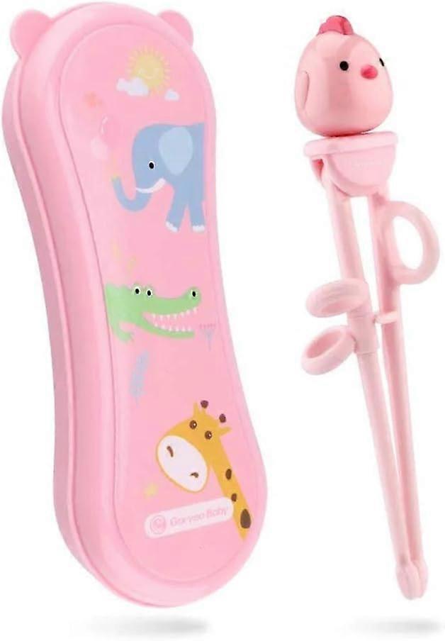 1PCS Chick Kids Training Chopsticks, Easy to Use Right Learning Chopsticks for Children Kids Beginners